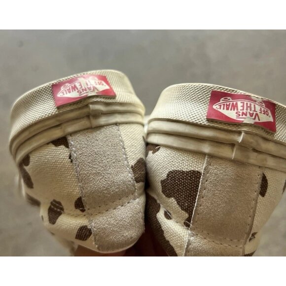 Vans Sid DX Anaheim Factory free range Cow Print Canvas Shoes Mens 8 Women’s 9.5 - Picture 13 of 16